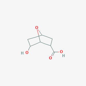 6-Hydroxy-7-oxabicyclo[2.2.1]heptane-2-carboxylic acid