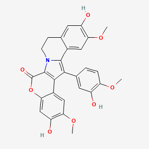 molecular formula C28H23NO8 B1244305 Lamellarin L 