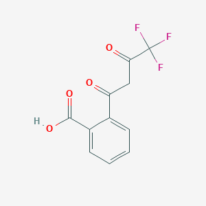 4,4,4-Trifluoro-1-(2-carboxyphenyl)butane-1,3-dione