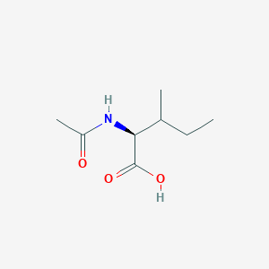 (2S)-2-acetamido-3-methylpentanoic acid