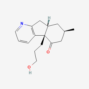 molecular formula C16H21NO2 B1244319 Lycopladine A 