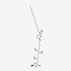 molecular formula C35H64O7 B1244327 Annomolin 