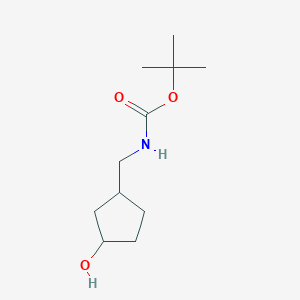 tert-Butyl ((3-hydroxycyclopentyl)methyl)carbamate