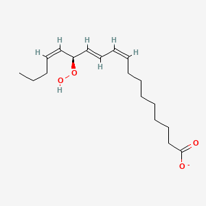 (9Z,11E,13S,14Z)-13-hydroperoxyoctadeca-9,11,14-trienoate