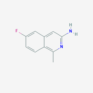 6-Fluoro-1-methylisoquinolin-3-amine