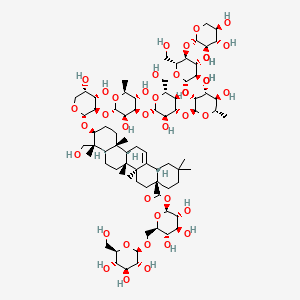 molecular formula C76H124O40 B12443359 Dipsacus saponin X 