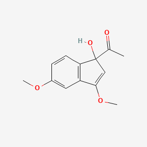 molecular formula C13H14O4 B1244346 Coixinden B CAS No. 151466-74-9
