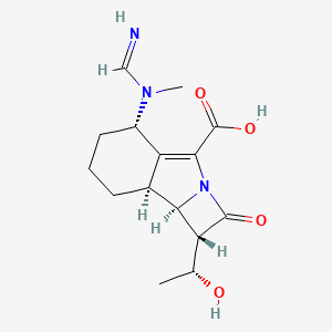 molecular formula C15H21N3O4 B1244347 Unii-MP4G742tkl 