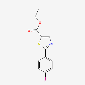 2-(4-Fluoro-phenyl)-thiazole-5-carboxylic acid ethyl ester