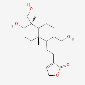 14-Deoxy-17beta-hydroxyandrographolide