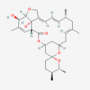 molecular formula C31H44O7 B1244358 Milbemycin A3 CAS No. 51570-36-6