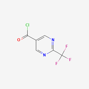 2-(trifluoromethyl)pyrimidine-5-carbonyl Chloride