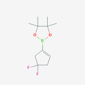 4,4-Difluorocyclopent-1-ene-1-boronic acid pinacol ester