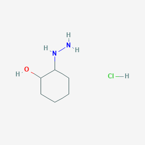 trans-2-Hydrazinylcyclohexanol hydrochloride