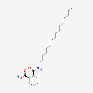 (1R,2S)-2-(hexadecylcarbamoyl)cyclohexanecarboxylic acid