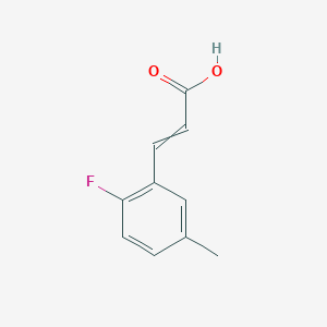 3-(2-fluoro-5-methylphenyl)prop-2-enoic acid