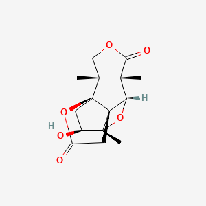 molecular formula C15H18O6 B1244404 Merrilactone A 