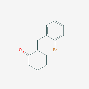 Cyclohexanone, 2-[(2-bromophenyl)methyl]-