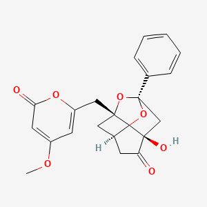 molecular formula C21H20O7 B1244433 Wailupemycin B 