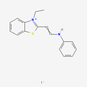 2-(2-Anilinovinyl)-3-ethylbenzothiazolium iodide