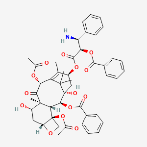 molecular formula C47H51NO14 B1244443 Isotaxel 