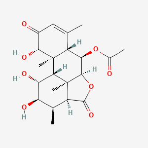 molecular formula C21H28O8 B1244446 Eurycolactone F 