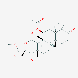 molecular formula C28H38O8 B1244463 Penisimplicin B 