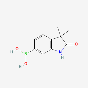 (3,3-Dimethyl-2-oxoindolin-6-yl)boronic acid