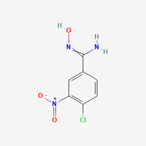 4-Chloro-N-hydroxy-3-nitrobenzimidamide