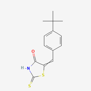 (5E)-5-[(4-tert-butylphenyl)methylidene]-2-sulfanyl-1,3-thiazol-4-one