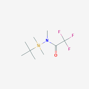 molecular formula C9H18F3NOSi B124448 n-(tert-butyldimethylsilyl)-n-methyl-trifluoroacetamide CAS No. 77377-52-7