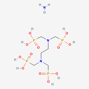 (Ethylenebis(nitrilobis(methylene)))tetrakisphosphonic acid, ammonium salt