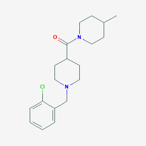 [1-(2-Chlorobenzyl)piperidin-4-yl](4-methylpiperidin-1-yl)methanone