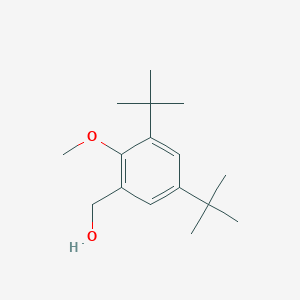 molecular formula C16H26O2 B12444850 (3,5-DI-Tert-butyl-2-methoxyphenyl)methanol 