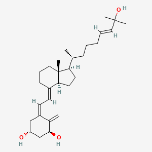 (24aE)-1alpha,25-dihydroxy-24a,24b-didehydro-24a,24b-dihomovitamin D3/(24aE)-1alpha,25-dihydroxy-24a,24b-didehydro-24a,24b-dihomocholecalciferol