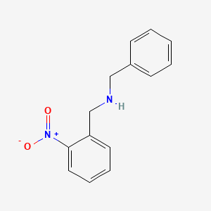 Benzenemethanamine, 2-nitro-N-(phenylmethyl)-