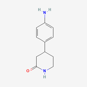 4-(4-Aminophenyl)piperidin-2-one