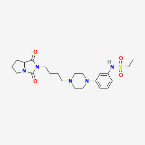 molecular formula C22H33N5O4S B1244512 EF-7412 CAS No. 221452-76-2