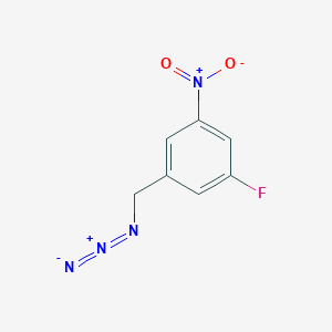 3-Fluoro-5-nitrobenzylazide