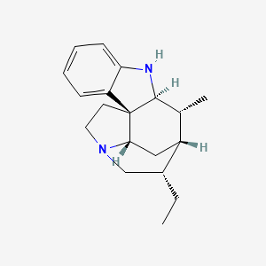 molecular formula C19H26N2 B1244514 Curan 