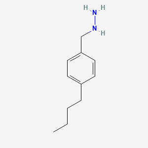 [(4-Butylphenyl)methyl]hydrazine