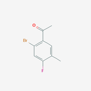 1-(2-Bromo-4-fluoro-5-methylphenyl)ethanone