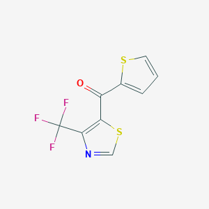 5-(2-Thenoyl)-4-trifluoromethyl-1,3-thiazole