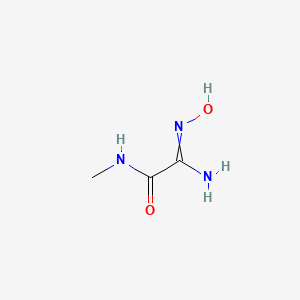 1-[(E)-N'-Hydroxycarbamimidoyl]-N-methylformamide