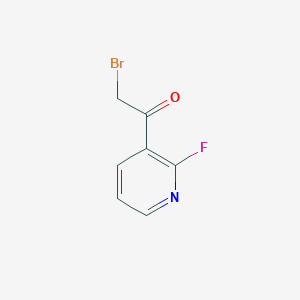 2-Bromo-1-(2-fluoropyridin-3-YL)ethanone