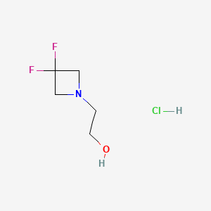 2-(3,3-Difluoroazetidin-1-yl)ethanol hydrochloride