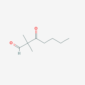 2,2-Dimethyl-3-oxoheptanal