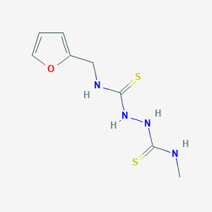 N-(furan-2-ylmethyl)-N'-methylhydrazine-1,2-dicarbothioamide