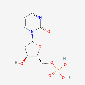 molecular formula C9H13N2O7P B1244539 1-(2-deoxy-5-O-phosphono-beta-D-erythro-pentofuranosyl)pyrimidin-2(1H)-one 