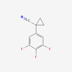 1-(3,4,5-Trifluorophenyl)cyclopropane-1-carbonitrile